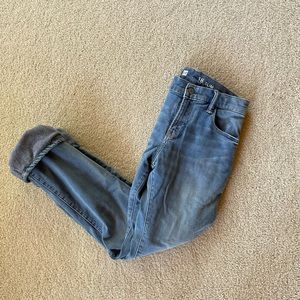 GAP Fleece Slim Jeans